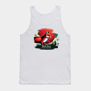 Red Fox - WILD NATURE - RED FOX -8 Tank Top